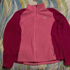 Light Purple & Dark Purple North Face Coat